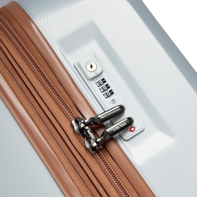 Delsey Promenade Hard 2.0 Expandable Trolley 76 Argent 12 Delsey Promenade Hard 2.0 Expandable Trolley 76 Argent - Afbeelding 10