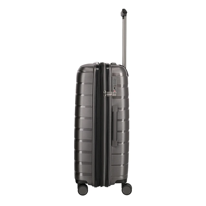 Travelite Air Base 4 Wiel Trolley M Expandable Anthracite 6 Travelite Air Base 4 Wiel Trolley M Expandable Anthracite - Afbeelding 4