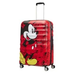 American Tourister Wavebreaker Disney Spinner 77 Mickey Comics Red -Samsonite || American Tourister || Eagle Creek Winkel image 1197