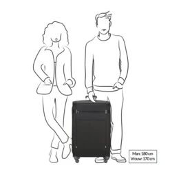 Samsonite Citybeat Spinner 55 + 78 Set Black -Samsonite || American Tourister || Eagle Creek Winkel image 1343