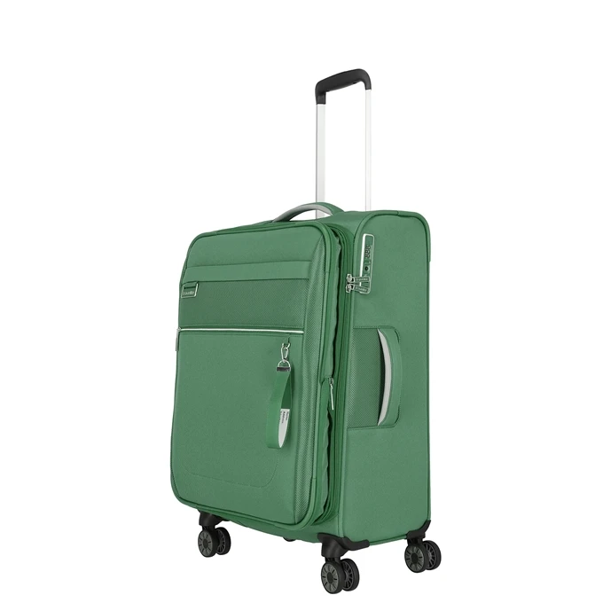 Travelite Miigo 4 Wheel Trolley M Expandable Green 8 Travelite Miigo 4 Wheel Trolley M Expandable Green - Afbeelding 6