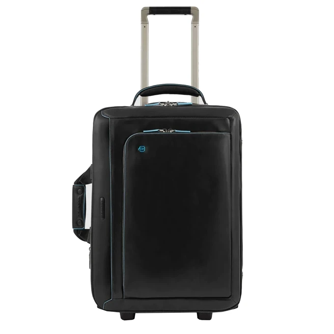 Piquadro Blue Square Cabin Trolley Black 3 Piquadro Blue Square Cabin Trolley Black
