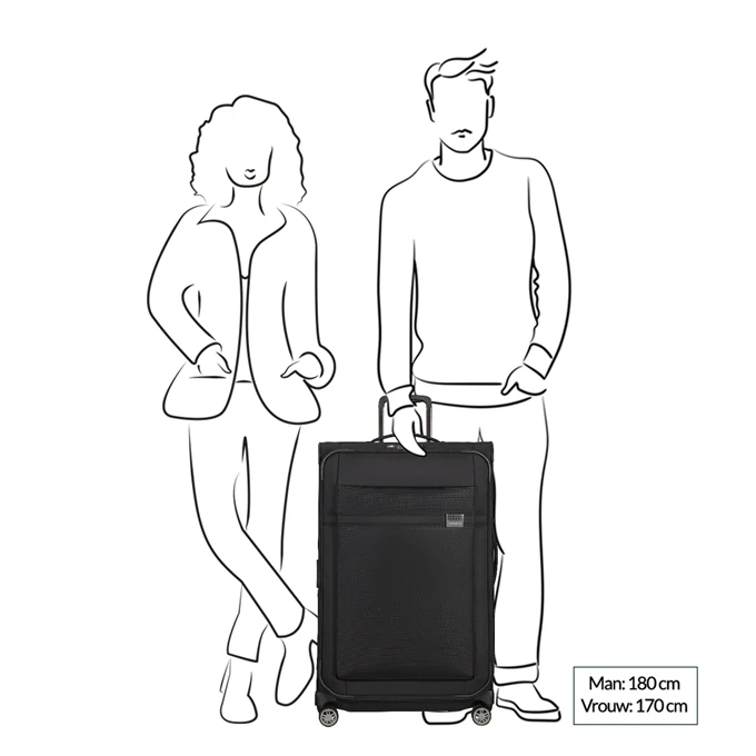 Samsonite Airea Spinner 78 Exp Black 4 Samsonite Airea Spinner 78 Exp Black - Afbeelding 2