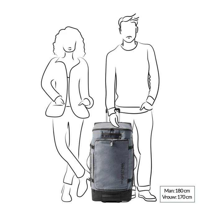 Eagle Creek Cargo Hauler XT Wheeled Duffel 120L/32" Charcoal 4 Eagle Creek Cargo Hauler XT Wheeled Duffel 120L/32" Charcoal - Afbeelding 2