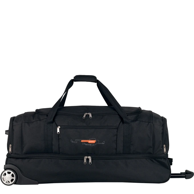 Gabol Week Eco Extra Large Wheel Bag 2 Comp. Black 3 Gabol Week Eco Extra Large Wheel Bag 2 Comp. Black