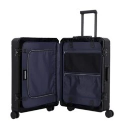 Travelite Next Aluminium 4 Wiel Trolley M Black -Samsonite || American Tourister || Eagle Creek Winkel image 290
