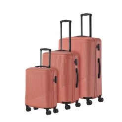 Travelite Bali 4 Wiel Trolley S Coral -Samsonite || American Tourister || Eagle Creek Winkel image 301