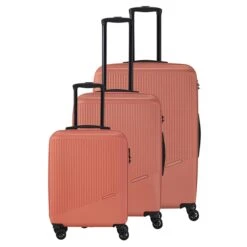 Travelite Bali 4 Wiel Trolley S Coral -Samsonite || American Tourister || Eagle Creek Winkel image 302