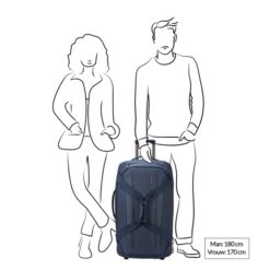Thule Crossover 2 Wheeled Duffel Dress Blue -Samsonite || American Tourister || Eagle Creek Winkel image 3069