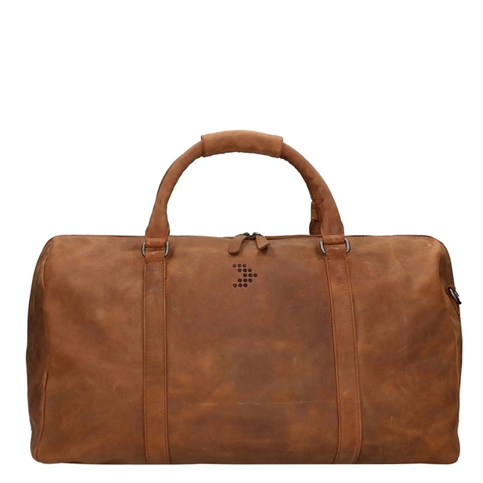 Travelbags The Base Leather Weekender Cognac 3 Travelbags The Base Leather Weekender Cognac