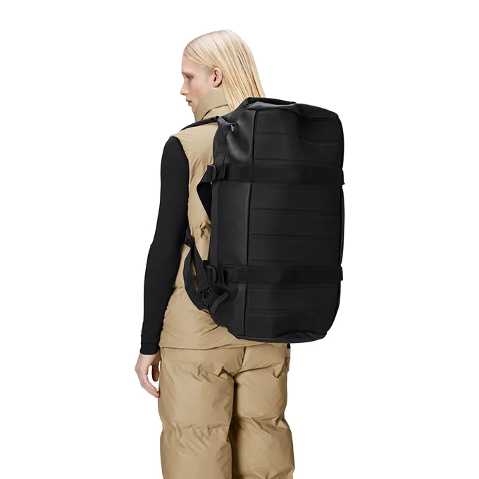 Rains Texel Duffel Bag W3 Black 5 Rains Texel Duffel Bag W3 Black - Afbeelding 3