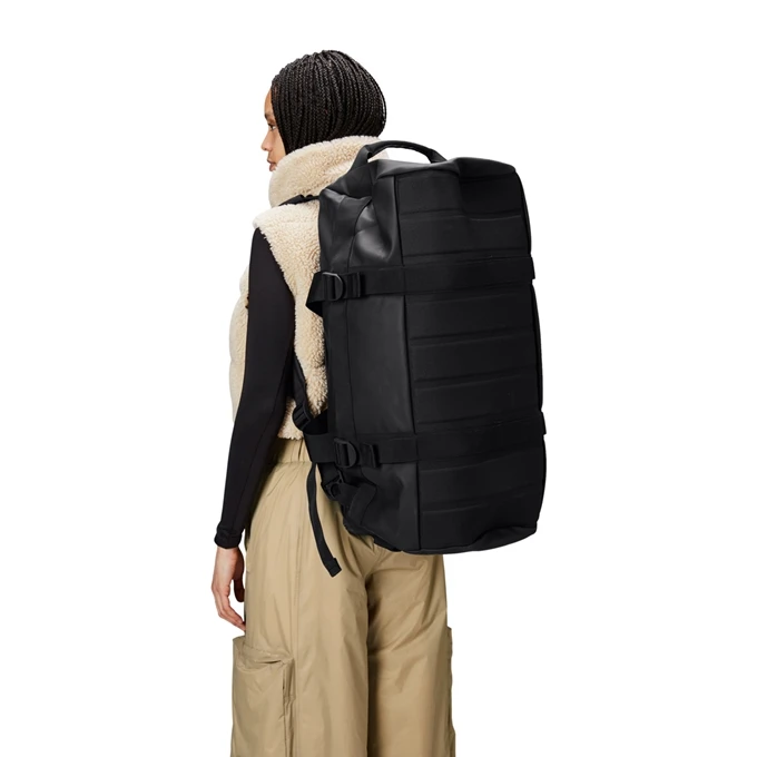 Rains Texel Duffel Bag W3 Black 7 Rains Texel Duffel Bag W3 Black - Afbeelding 5