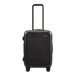 Samsonite Stackd Spinner 55 Exp Easy Access Black
