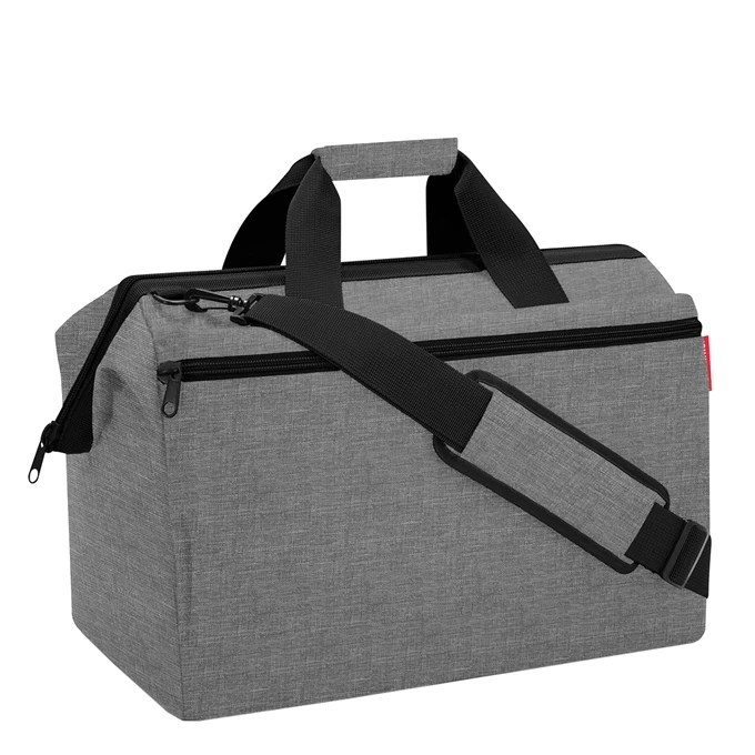 Reisenthel Travelling Allrounder L Pocket Twist Silver 3 Reisenthel Travelling Allrounder L Pocket Twist Silver