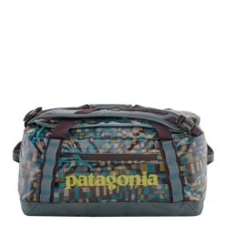 Patagonia Black Hole Duffel 40L Fitz Roy Patchwork: Nouveau Green