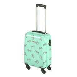 Princess Traveller Trendy Animal Zebra Cabin Trolley S Mint