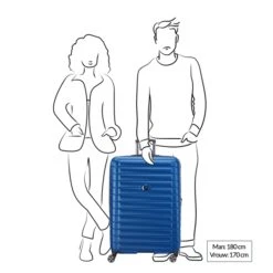 Delsey Shadow 5.0 Trolley 82 Expandable Blue -Samsonite || American Tourister || Eagle Creek Winkel image 492