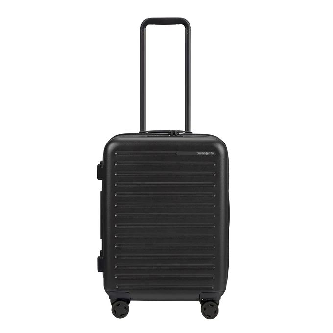 Samsonite Stackd Spinner 55 Exp Black 3 Samsonite Stackd Spinner 55 Exp Black
