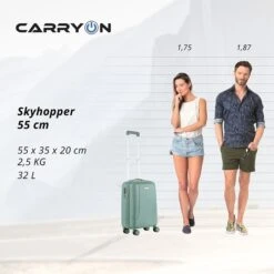 CarryOn Skyhopper 55 + 78 Set Olive -Samsonite || American Tourister || Eagle Creek Winkel image 570
