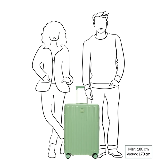 Bric's Positano Trolley 69 Light Blue 4 Bric's Positano Trolley 69 Light Blue - Afbeelding 2